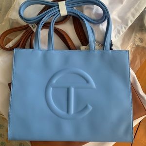 SOLD/TRADED with @stylesnatcher NWT Medium Telfar Shopping Bag - Cerulean